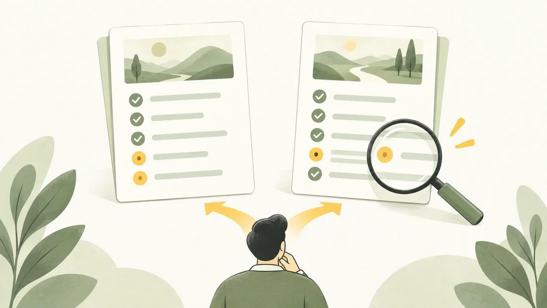 Options, facts, assumptions, and risks