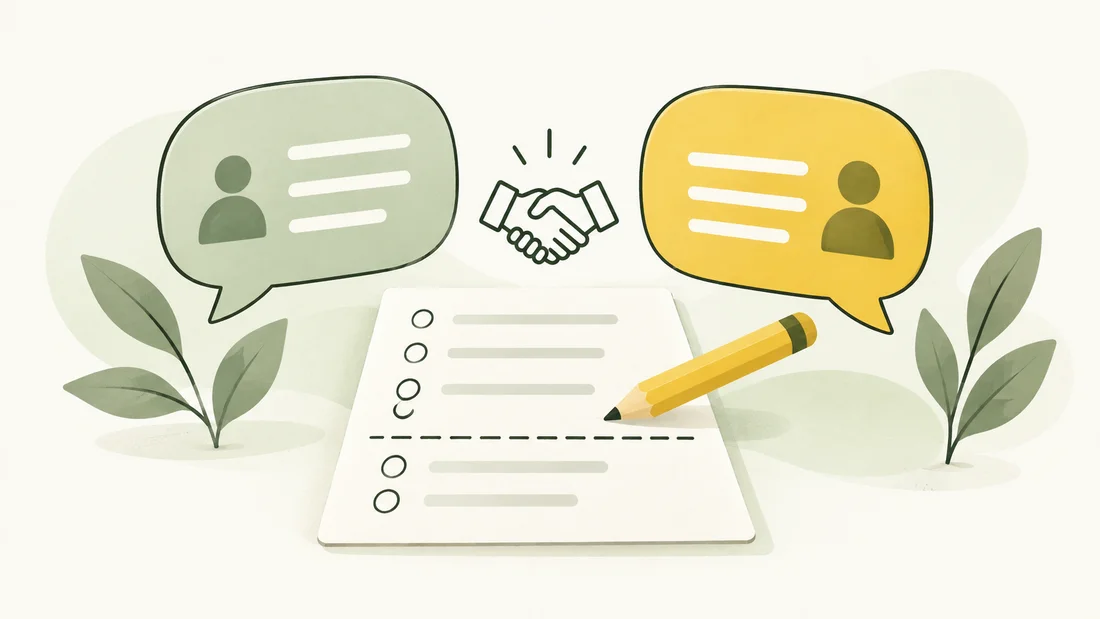 Conversation and negotiation preparation